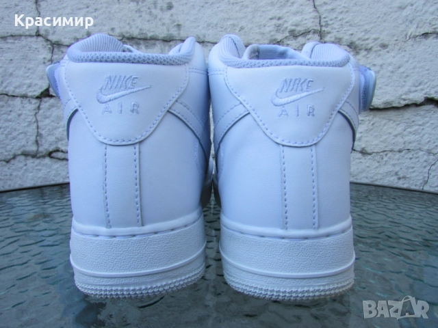 Мъжки маратоки Nike Air Force 1 Mid '07, снимка 6 - Маратонки - 52542747