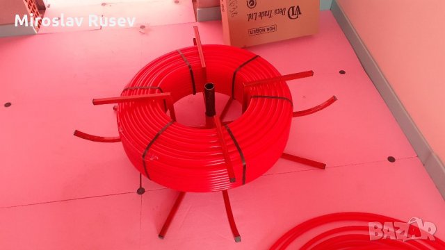 Стойка за полагане на тръба за подово отоп. Herz 240, 480, 500, 600m Rehau , Oventrop, снимка 6 - Други инструменти - 35707859