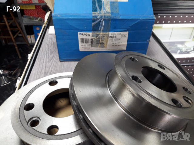 8DD355102-631=53936=701615301D**NEU**HELLA-PAGID**VW*T4**СПИРАЧЕН ДИСК *ПРЕДЕН *, снимка 4 - Части - 36168972