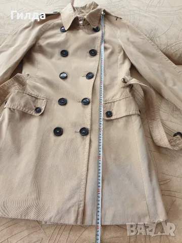 Burberry шлифер тренчкот M 38 оригинал, снимка 12 - Шлифери - 55717604