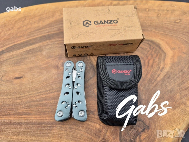 Мултифункционален инструмент Multi tool GANZO 2019S, снимка 11 - Екипировка - 53403910