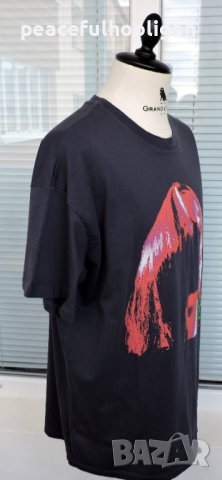 Billie Eilish Relaxed Boyfriend Tee Size XL Cotton 2022 Lash Music -Official Merch , снимка 6 - Тениски - 44229601