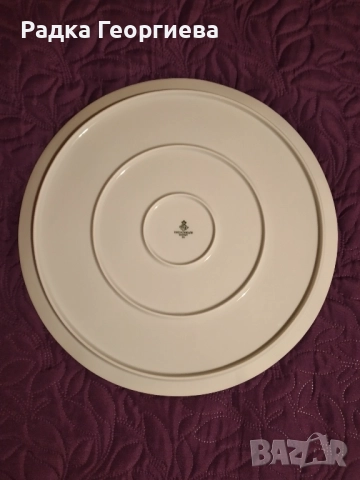 Чиния за торта, пай, кекс. Тиршенройт, снимка 4 - Чинии - 51826644