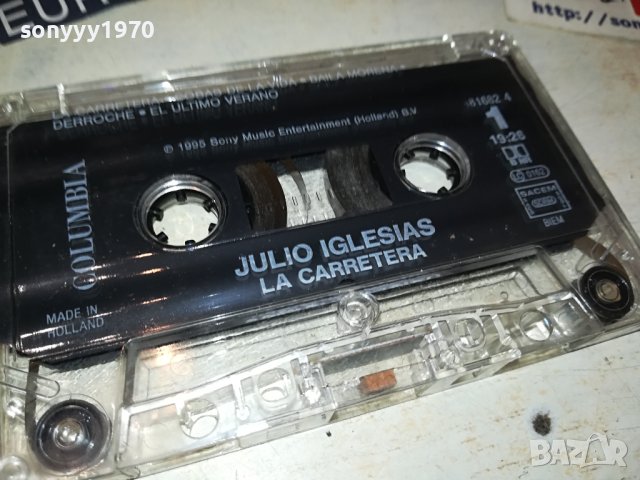 JULIO IGLESIAS-COLUMBIA ORIGINAL TAPE-КАСЕТА 2808231643, снимка 2 - Аудио касети - 42000416