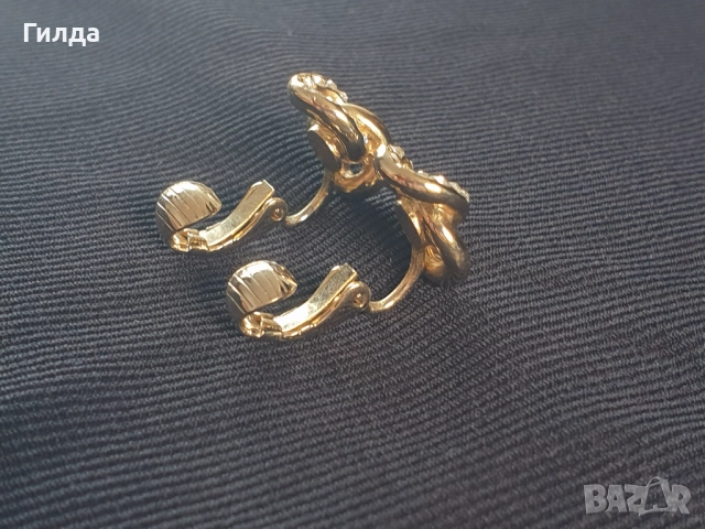 Обеци тип клипс Christian Dior налични, снимка 4 - Обеци - 51614526