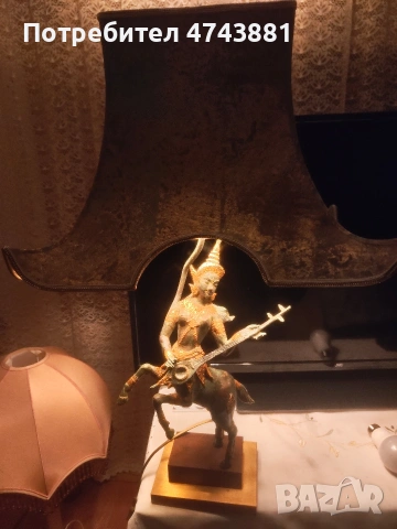 Настолна лампа,тип нощна, снимка 8 - Антикварни и старинни предмети - 53577116