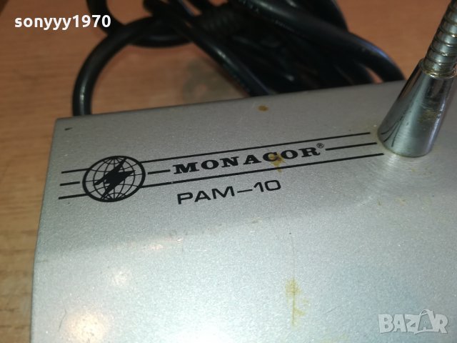 monacor pam-10 paging amplifier from germany 2402221641, снимка 10 - Ресийвъри, усилватели, смесителни пултове - 35904689