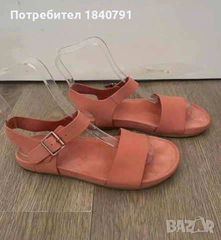 Clarks сандали – оротопедични, велур, №40, снимка 2 - Сандали - 53453167