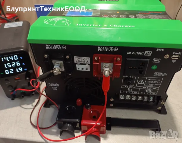 3000W 12V Нискочестотен тороидален инвертор/UPS със зареждане до 40А, снимка 7 - Друга електроника - 44751887