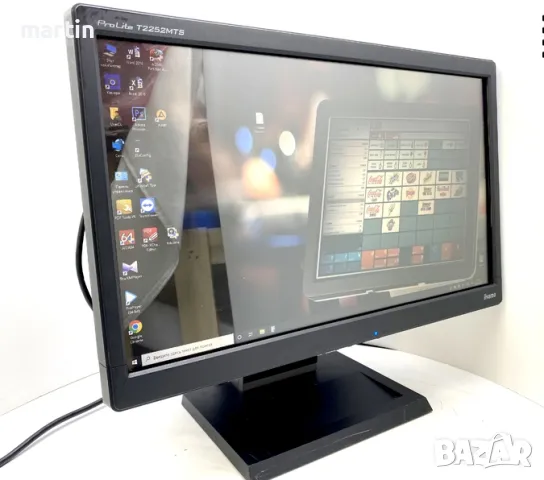 Acer Aspire AMC605+iiyama prolite t2252mts b3/75Hz, 2ms, снимка 4 - Геймърски - 33814102