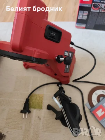 Машина за заточване на вериги Einhell GC-CS 85 E , снимка 4 - Градинска техника - 56225736