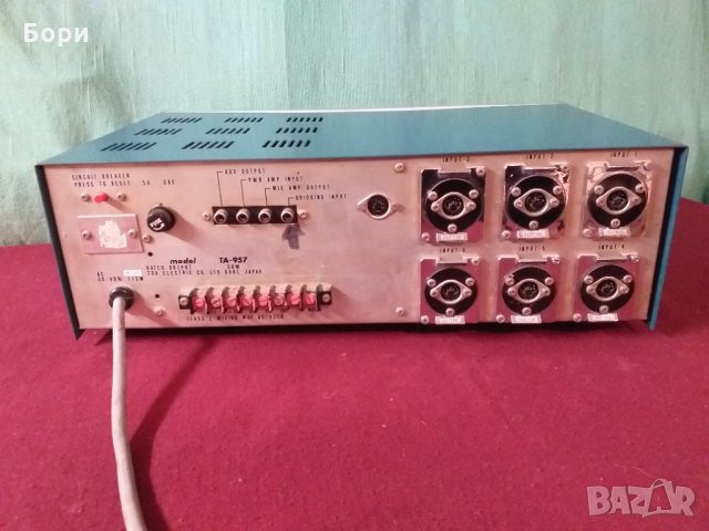 TOA KOBE JAPAN TA 957  Усилвател 1975г, снимка 7 - Ресийвъри, усилватели, смесителни пултове - 34496671