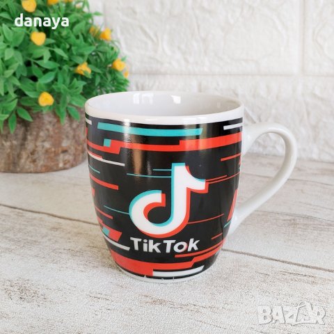 4462 Керамична чаша Тик ток