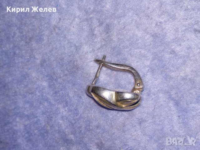 СТИЛНА ВЕНТИДЖ АРТ ОБЕЦА СРЕБРО 925 АНГЛИЯ МАЙСТОРСКА СТАРА БИЖУТЕРСКА ИЗРАБОТКА 38218, снимка 13 - Обеци - 40938765