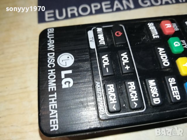 LG BLU-RAY REMOTE CONTROL 1906231750, снимка 3 - Други - 41267207