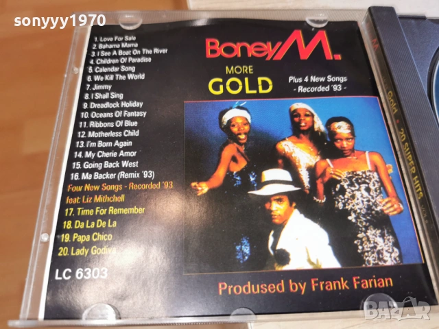 BONEY M CD 0903261317H2E6R, снимка 3 - CD дискове - 53766715