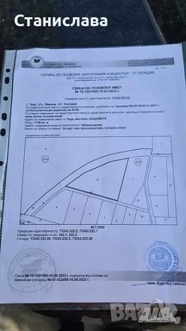 Промишлен УПИ от собственик
-с.Труд Пловдив , снимка 2 - Парцели - 50264674