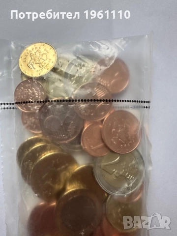 Стартов комплект евро монети – нов, запечатан (официален от БНБ), снимка 4 - Нумизматика и бонистика - 52943815