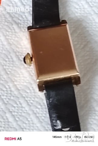 2бр 100годишни часовници позлатани 20микрона, снимка 8 - Антикварни и старинни предмети - 51484270