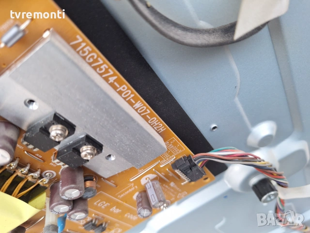 PSU 715G7574-P01-W07-0H2H  за 50-инчов телевизор LG 43LJ500V с дисплей TPT430H3-DUYSHA.G REVS1CBW, снимка 2 - Части и Платки - 53233364