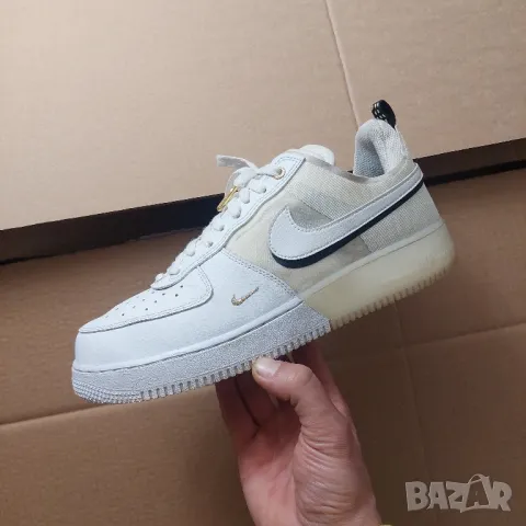 маратонки Nike Air Force 1 React 'White Sail Black' номер 44 ,5, снимка 4 - Маратонки - 49787305