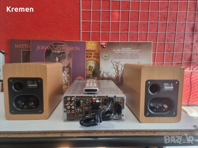 Уредба DENON M33, снимка 6 - Ресийвъри, усилватели, смесителни пултове - 53152270