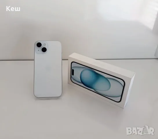 Apple iPhone 15 (100% батерия 30 зареждания), снимка 2 - Apple iPhone - 56209456