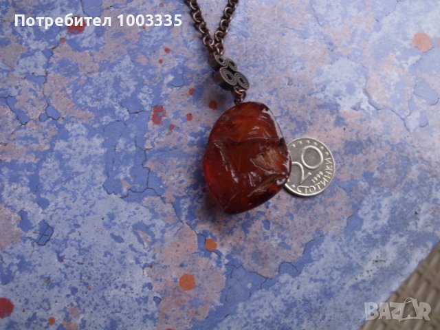 стар накит с кехлибар, снимка 3 - Антикварни и старинни предмети - 40267067