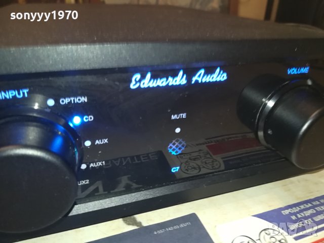 EDWARDS-STEREO PREAMPLIFIER-MADE IN ENGLAND 1409231005L2ED, снимка 5 - Ресийвъри, усилватели, смесителни пултове - 42186533
