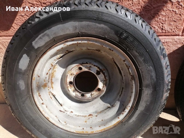Джанти с гуми за Варшава 15 цола, снимка 4 - Гуми и джанти - 52084091