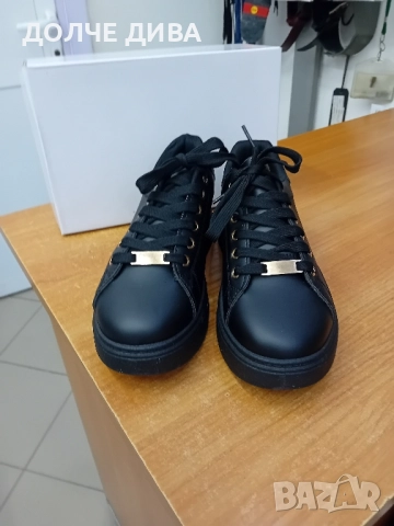 ДАМ.сникърси 706 черни , снимка 3 - Дамски ежедневни обувки - 51641508