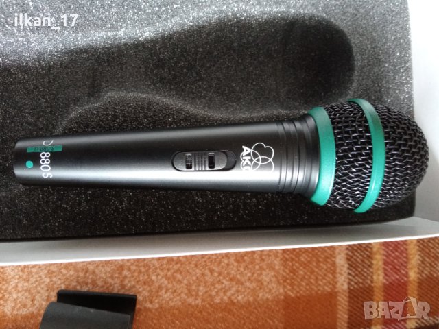 AKG D880S Dynamic Microphone НОВ!!!Оригинал Внос от Германия За колекционери, снимка 2 - Микрофони - 41698237