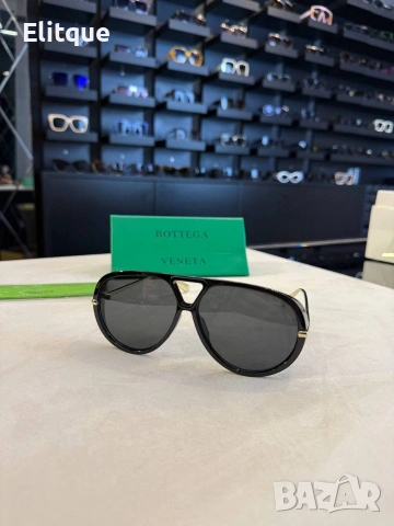 очила с черен обикновен калъф и ув защита bottega veneta , снимка 5 - Слънчеви и диоптрични очила - 53289065