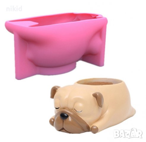 3D Куче силиконов молд форма калъп свещ свещник кашпа гипс, снимка 2 - Форми - 40136228