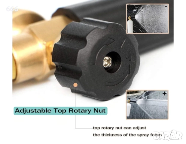 Пенообразувател за водоструйки, снимка 5 - Аксесоари и консумативи - 52868846