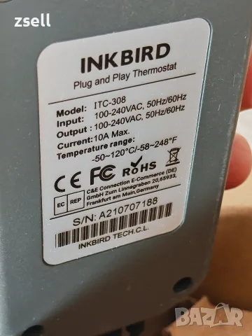 Inkbird ITC-308 – двузонов термостат (нов, в кутия), снимка 3 - Разсади - 56118263