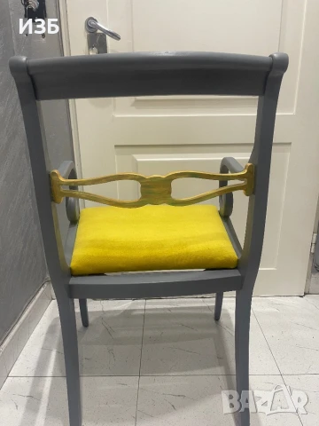 Промоция+подарък !Обновени столове от махагоново дърво, снимка 6 - Столове - 50731598