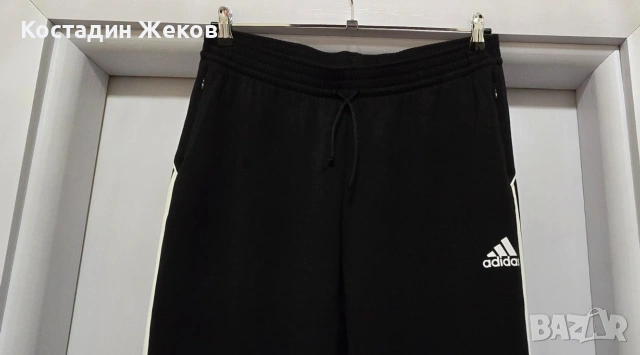 Нова. .  Долнище оригинално. . Adidas Essentials Fleece Tapered Cuff 3S ., снимка 4 - Спортни дрехи, екипи - 53137696