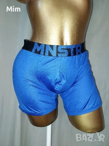 XL  Мъжки син боксер, снимка 2 - Бельо - 50855955