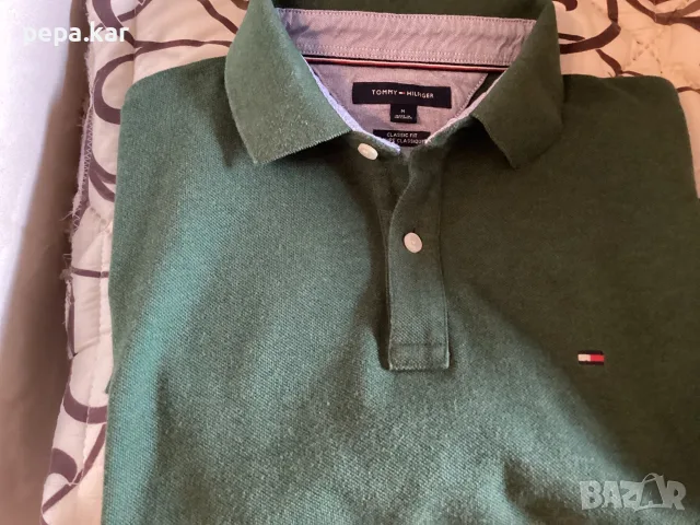 TOMMY HILFIGER М  Мъжка  блуза с къс ръкав , снимка 5 - Блузи - 56223408
