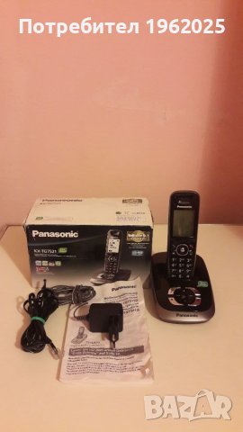 Безжичен Домашен телефон Panasonic , снимка 2 - Стационарни телефони и факсове - 40812840