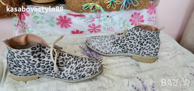 Боти InVito 40 н. Естествена кожа , снимка 3 - Дамски боти - 47465449