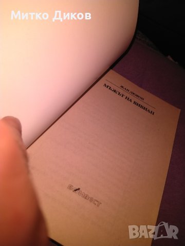 Мъжът на Вивиан -Жан Дювон -книга, снимка 4 - Художествена литература - 42734799