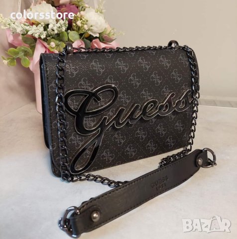 Черна чанта Guess/SG39GE, снимка 2 - Чанти - 42080038