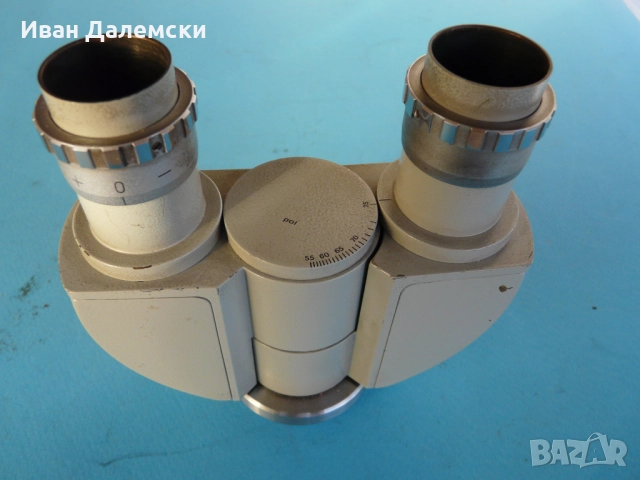Полски микроскоп PZO - тяло и части, снимка 6 - Обективи и филтри - 52709839
