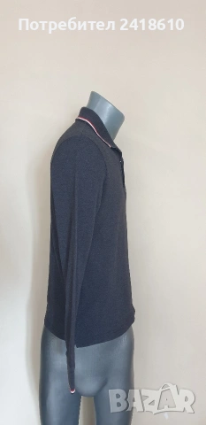 Moncler Pique Cotton Mens Size S ОРИГИНАЛ Мъжка блуза!, снимка 2 - Блузи - 53668265