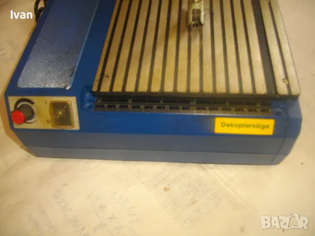 ЕЛЕКТРИЧЕСКИ МИНИ КОНТУРЕН ТРИОН НЕМСКИ ПРОФЕСИОНАЛЕН РЯЗАНЕ ДЪРВО С РЕГУЛАЦИЯ ДО 90мм DEKUPIERSAGE, снимка 5 - Други инструменти - 48708031