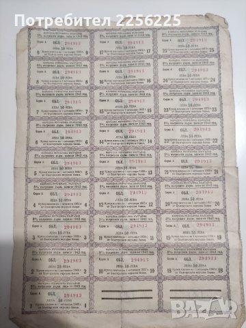 Стари облигации, снимка 6 - Нумизматика и бонистика - 41569167