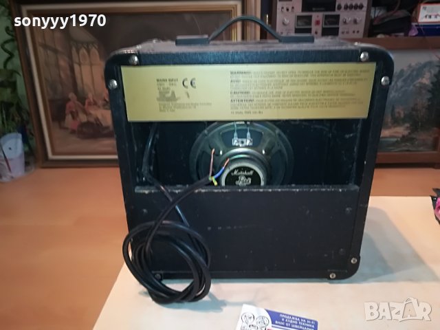 MARSHALL GUITAR AMPLIFIER-ВНОС ENGLAND 0404231031, снимка 10 - Ресийвъри, усилватели, смесителни пултове - 40247364