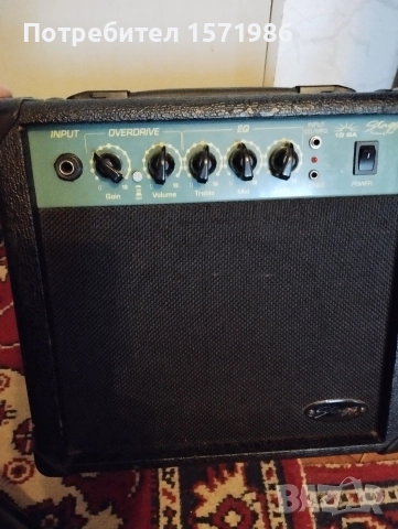 Детско юношеска електрическа китара с кубе, кабел, калъф,колан, тунер и слушалки , снимка 6 - Китари - 52792871